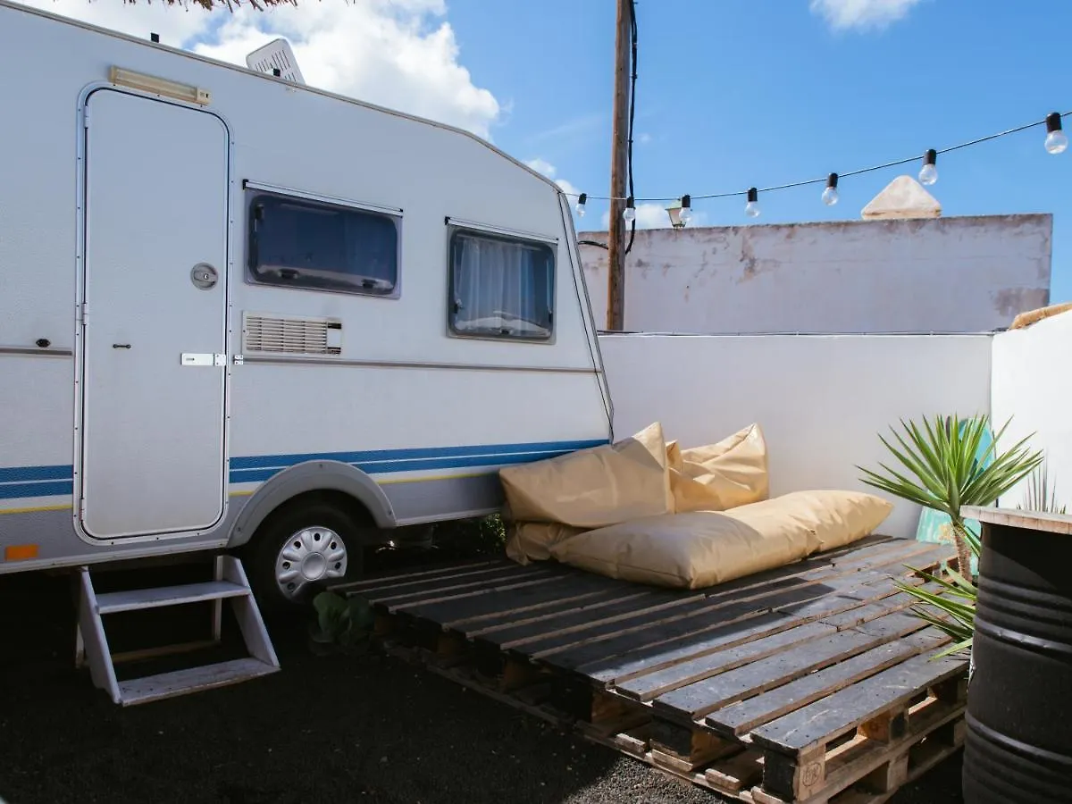 Luxury tent Glamping Caravan Lanzarote Tinajo Spain