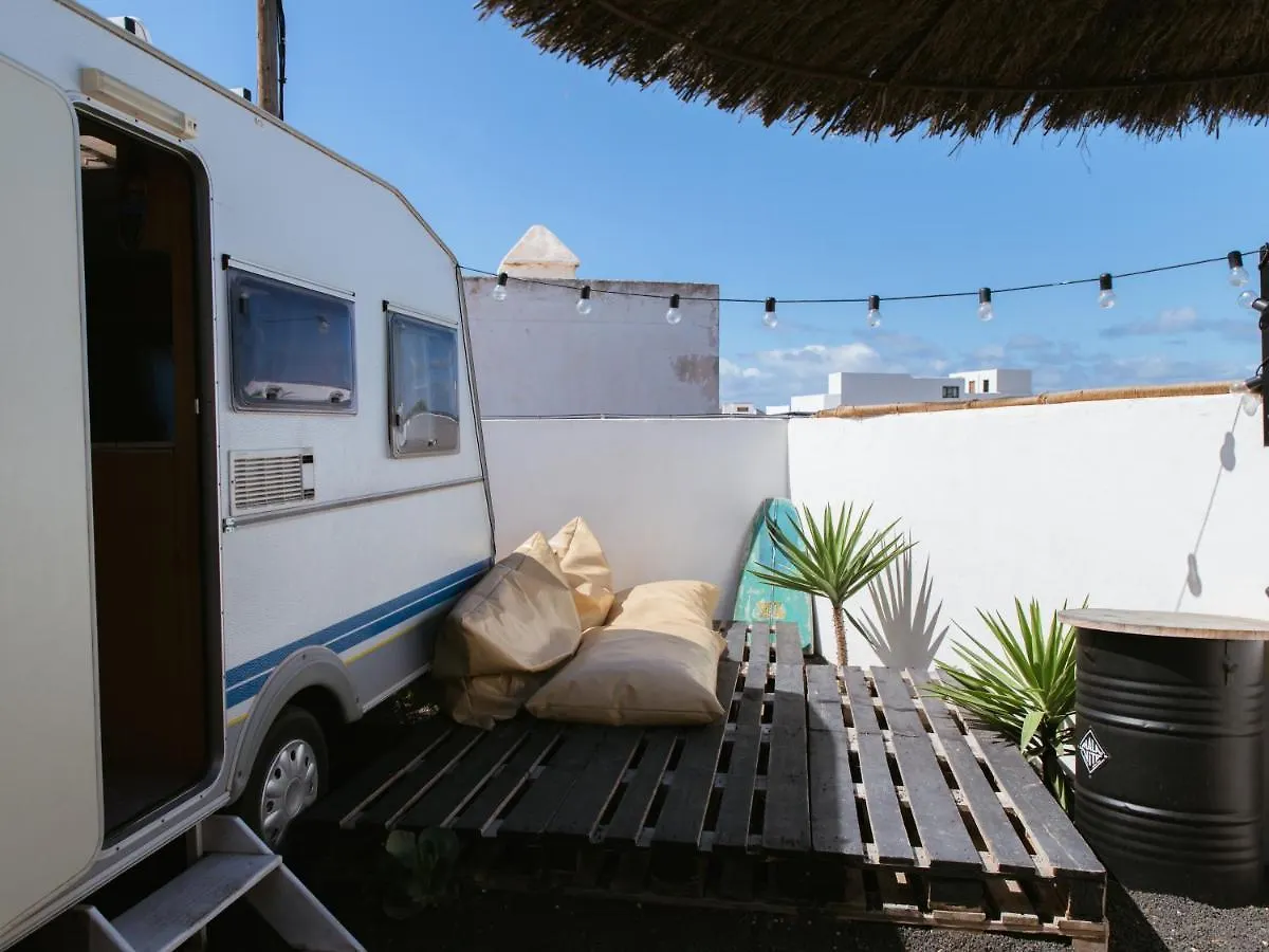 Glamping Caravan Lanzarote Tinajo